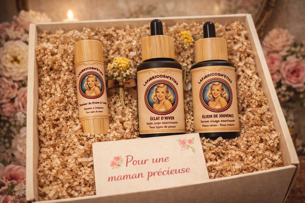 lafabricosmetiks.com coffret fête des mères, atelier dan le var artisanal