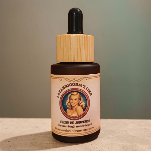 Sérum visage naturel anti-âge Élixir de Jouvence LAFABRICOSM'ETIKS