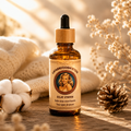 Huile sèche corps naturelle Éclat d'Hiver LAFABRICOSM'ETIKS pour une peau nourrie et satinée.
