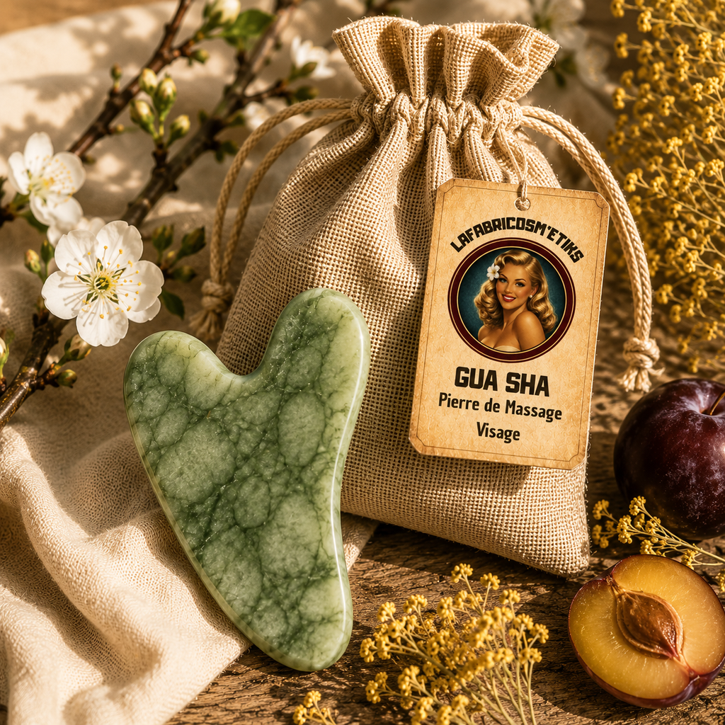 pochon offert pour votre pierre de gua sha pour sa protection lafabricosm'etiks