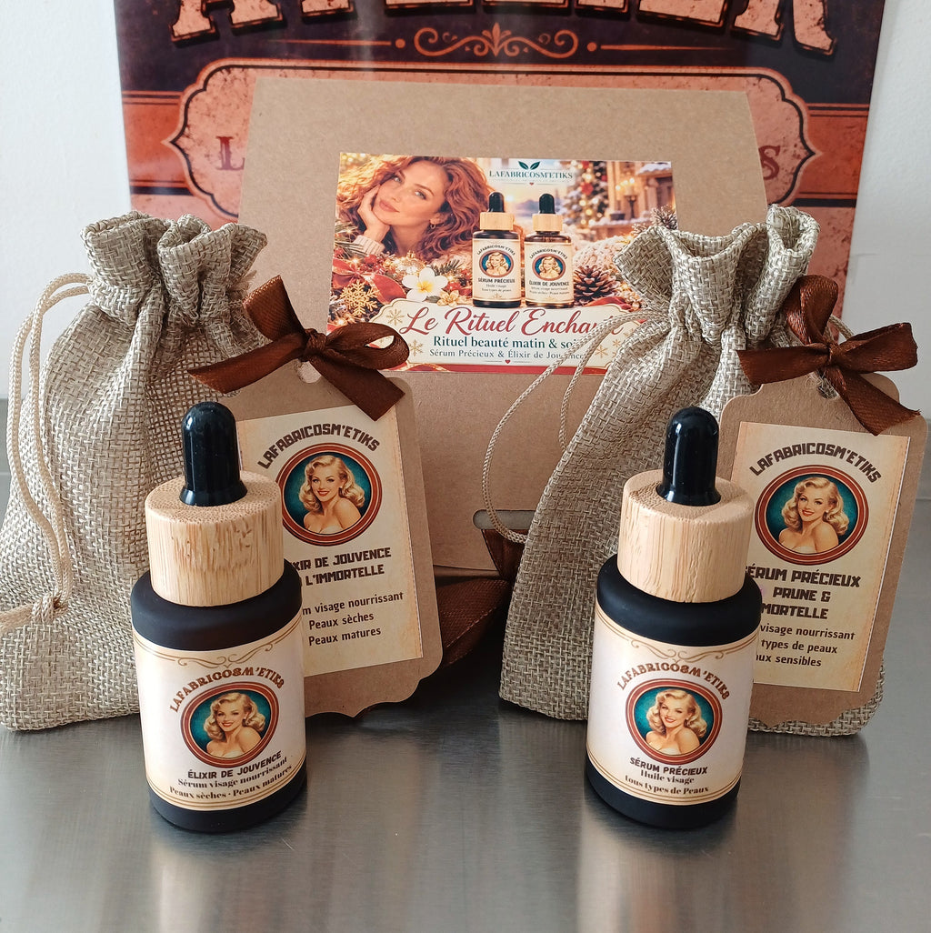 Coffret Le Rituel Enchanté avec Sérum Précieux et Élixir de Jouvence