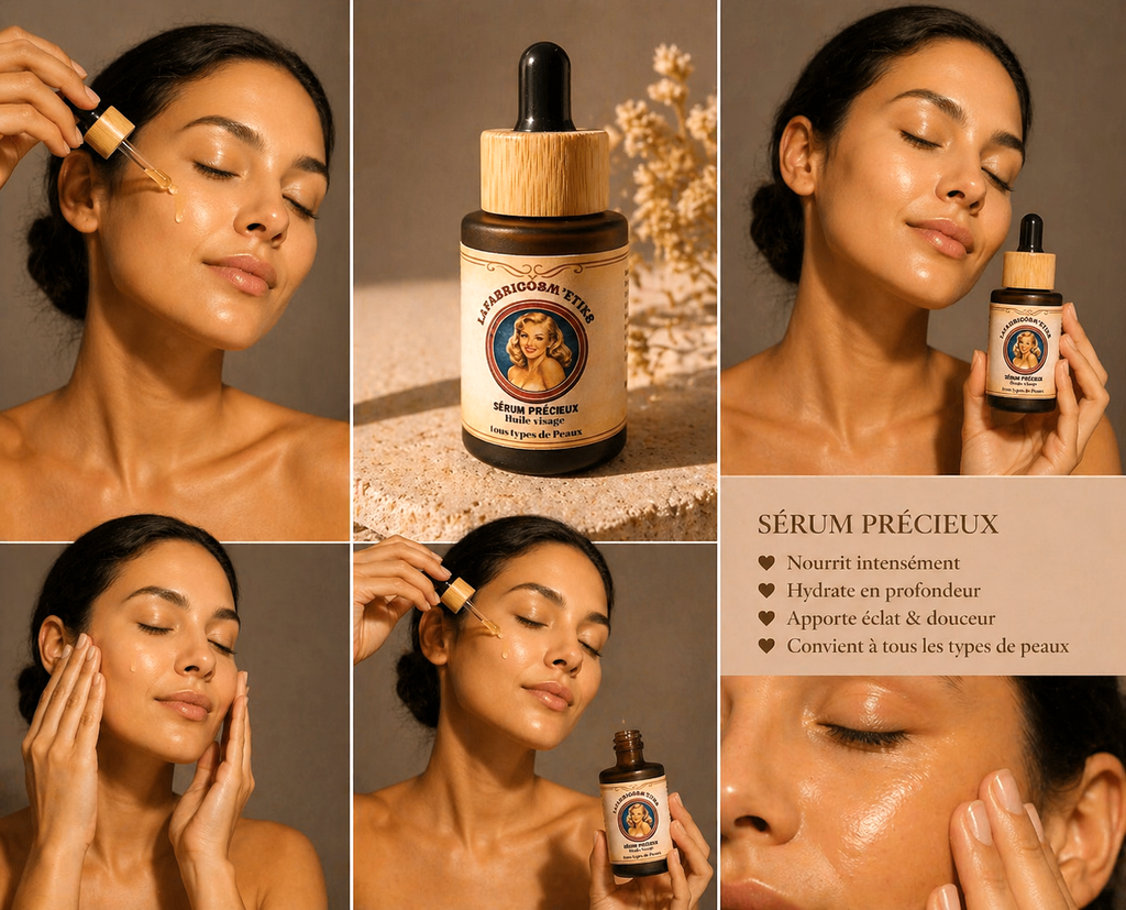 "Sérum Précieux Huile Visage LAFABRICOSM'ETIKS - soins artisanaux naturels"