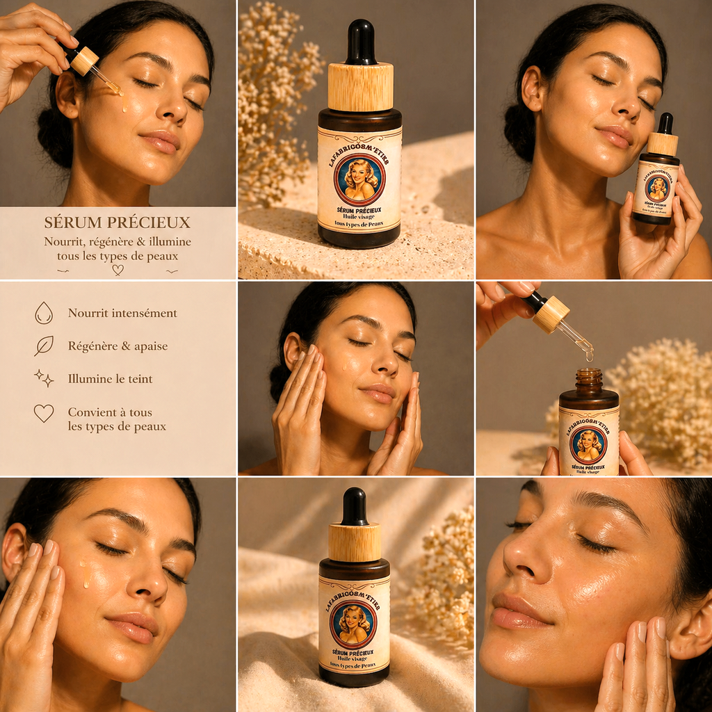 "Sérum Précieux Huile Visage LAFABRICOSM'ETIKS - cosmétiques naturels artisanaux"